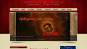 What Parafianiepolomice.pl website looked like in 2020 (3 years ago)