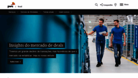 What Pwc.com.br website looked like in 2020 (3 years ago)