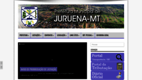 What Pmjuruena.com.br website looked like in 2020 (3 years ago)