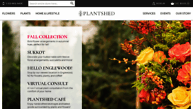 What Plantshed.com website looked like in 2020 (3 years ago)