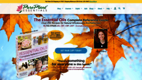 What Pureplantessentials.com website looked like in 2020 (3 years ago)