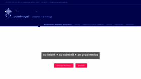 What Pointvogel.de website looked like in 2020 (4 years ago)