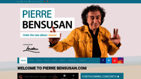 What Pierrebensusan.com website looked like in 2020 (3 years ago)