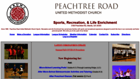 What Prumcsports.org website looked like in 2020 (3 years ago)