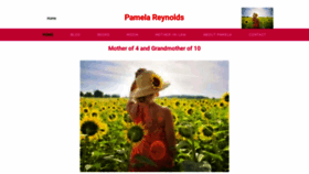 What Pamreynolds.me website looked like in 2020 (3 years ago)