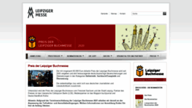 What Preis-der-leipziger-buchmesse.de website looked like in 2020 (3 years ago)