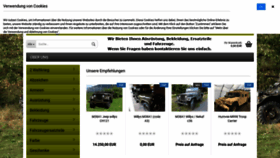 What Panzer-handel.de website looked like in 2020 (3 years ago)