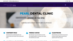 What Pearldental.co.il website looked like in 2020 (3 years ago)