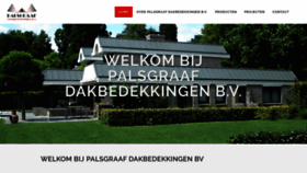What Palsgraafdakbedekkingen.nl website looked like in 2020 (3 years ago)