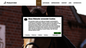 What Pferdezucht-deitert.de website looked like in 2020 (3 years ago)