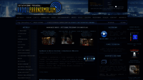 What Paranormalium.pl website looked like in 2020 (3 years ago)