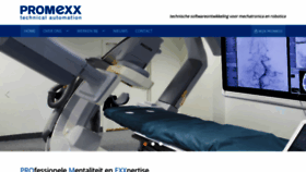 What Promexx.nl website looked like in 2020 (5 years ago)