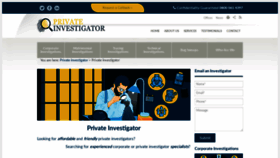 What Privateinvestigator.co.uk website looked like in 2020 (3 years ago)