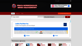 What Praca-norwegia24.pl website looked like in 2020 (3 years ago)