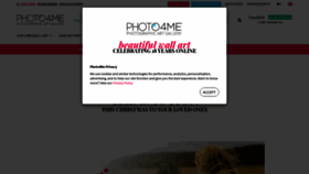 What Photo4me.com website looked like in 2020 (3 years ago)