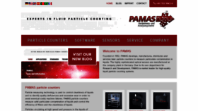 What Pamas.de website looked like in 2020 (3 years ago)