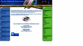What Penta-net.co.za website looked like in 2020 (3 years ago)