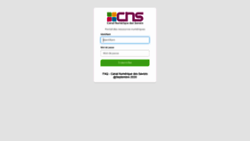What Portail.cns-edu.com website looked like in 2020 (3 years ago)