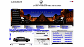 What Parisbestway.com website looked like in 2020 (3 years ago)