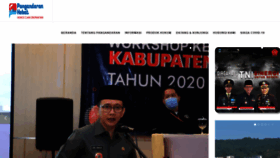 What Pangandarankab.go.id website looked like in 2020 (4 years ago)