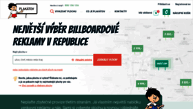 What Plakatov.cz website looked like in 2020 (3 years ago)