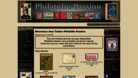 What Philatelie-passion.com website looked like in 2020 (3 years ago)