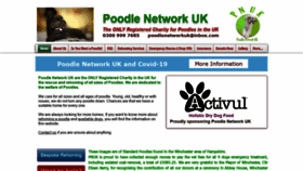 What Poodlenetworkuk.org website looked like in 2020 (3 years ago)