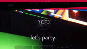 What Photopartyupload.com website looked like in 2020 (3 years ago)