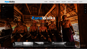 What Panowalks.com website looked like in 2020 (3 years ago)