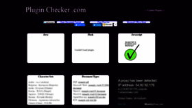 What Pluginchecker.com website looked like in 2020 (3 years ago)