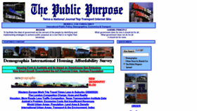 What Publicpurpose.com website looked like in 2020 (3 years ago)