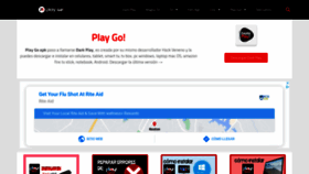 What Playgoapk.com website looked like in 2020 (3 years ago)