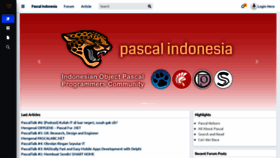 What Pascal-id.org website looked like in 2020 (3 years ago)