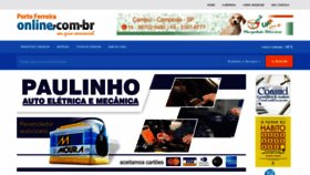 What Portoferreiraonline.com.br website looked like in 2020 (3 years ago)