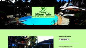 What Panglaotropicalvillas.com website looked like in 2020 (3 years ago)