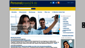 What Personalpraxis24.de website looked like in 2020 (3 years ago)