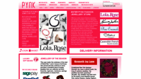 What Pynkjewellery.co.uk website looked like in 2020 (3 years ago)