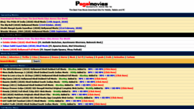 What Pagalmovies.work website looked like in 2020 (3 years ago)