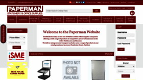 What Paperman.ie website looked like in 2020 (3 years ago)
