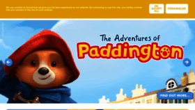What Paddington.com website looked like in 2020 (3 years ago)