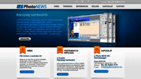 What Photonews.hu website looked like in 2020 (3 years ago)