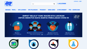 What Pamjaya.co.id website looked like in 2020 (3 years ago)