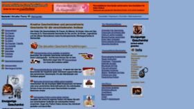 What Personalisierte-geschenkideen.de website looked like in 2020 (3 years ago)