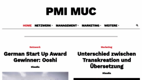 What Pmi-muc.de website looked like in 2020 (3 years ago)