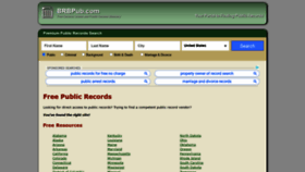 What Publicrecordsources.com website looked like in 2020 (3 years ago)
