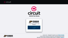 What Peercircuit.org website looked like in 2020 (3 years ago)