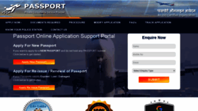 What Passport-consultancy.com website looked like in 2020 (3 years ago)