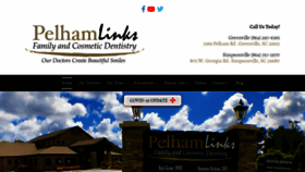 What Pelhamlinks.com website looked like in 2020 (3 years ago)