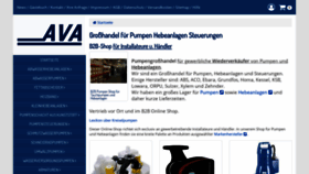 What Pumpen-grosshandel.de website looked like in 2020 (3 years ago)