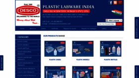 What Plasticlabwareindia.com website looked like in 2020 (3 years ago)
